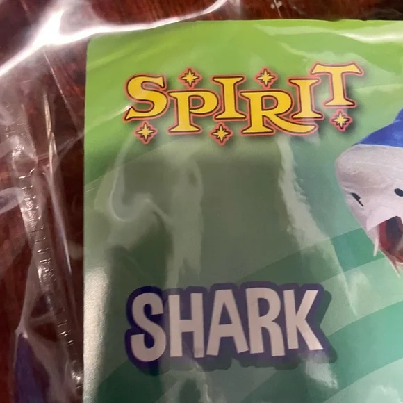 New shark costume by spirit Halloween. Group or sibling costume.